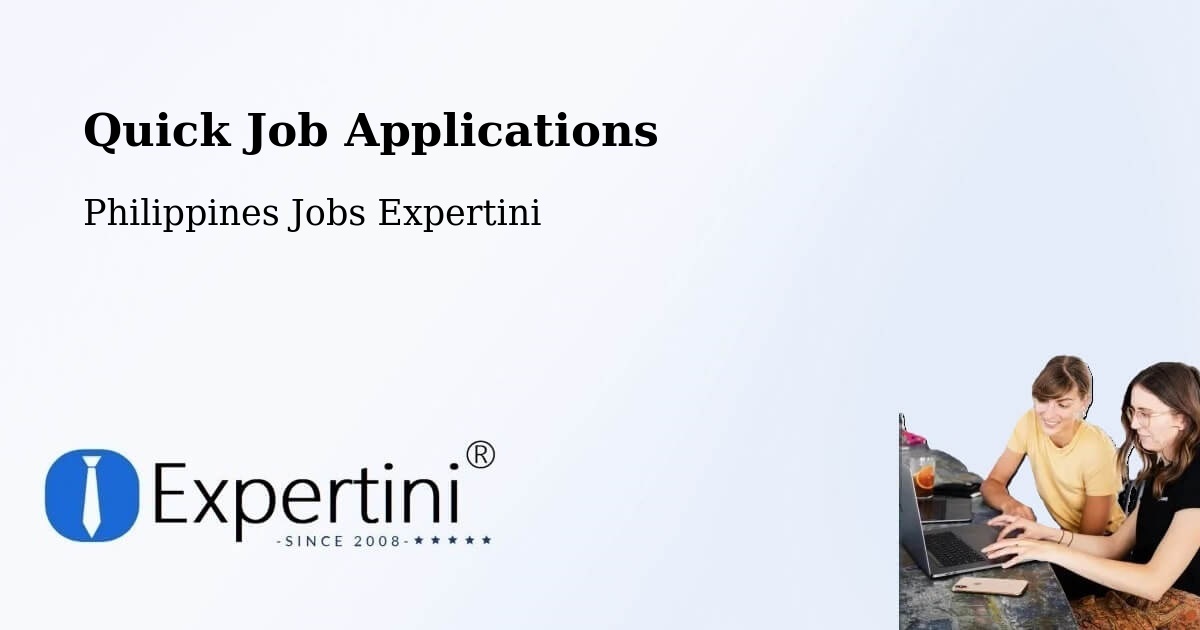 Quick Apply Feature – San Gregorio - Philippines Jobs Expertini