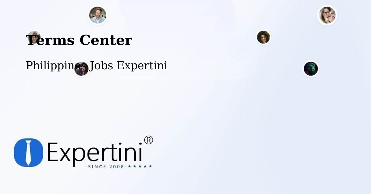 Terms of Service – San Gregorio - Philippines Jobs Expertini